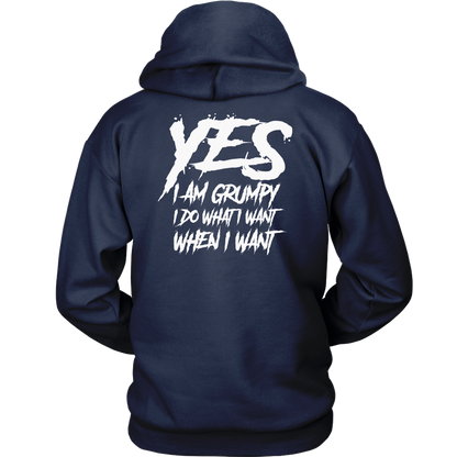 YES I AM GRUMPY HOODIE