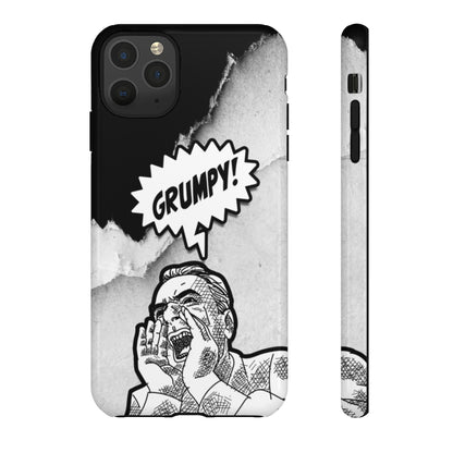 GRUMPY SCREAM Tough Phone Case