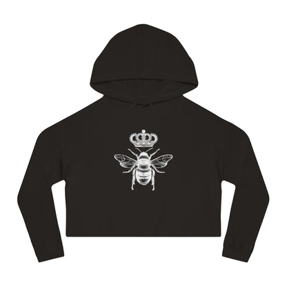 QB CLASSY QUEEN BEE Cropped Hooded Sweatshirt