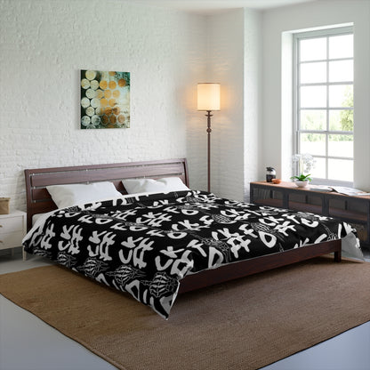 F*CK OFF BLACK Comforter