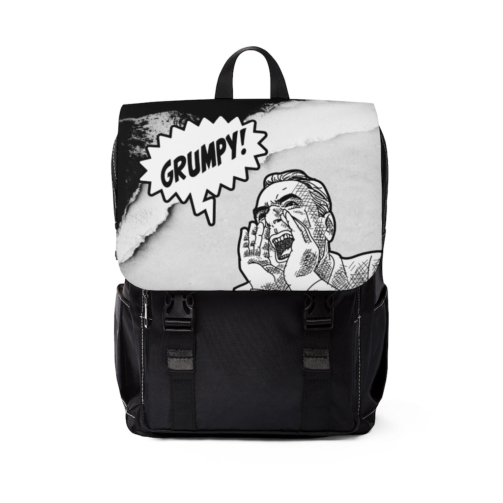 GRUMPY SCREAM Casual Shoulder Backpack