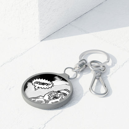 GRUMPY SCREAM Key Fob