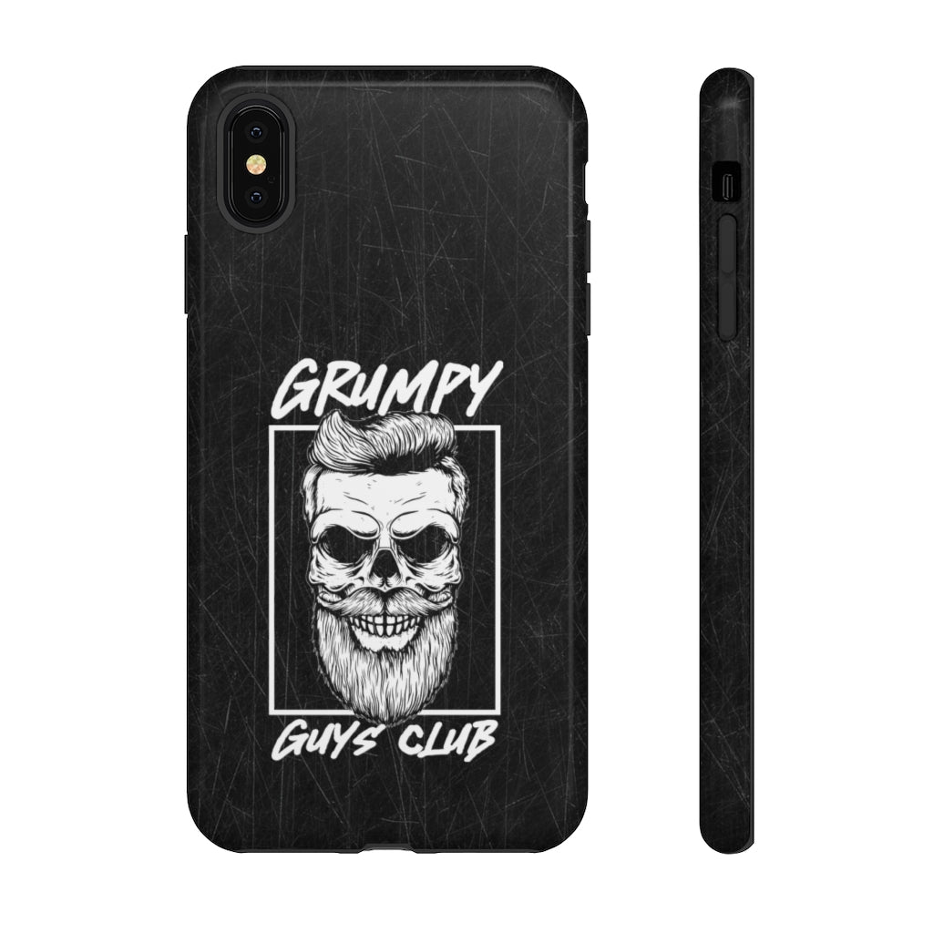 GRUMPY GUYS CLUB SKULL Tough Phone Case