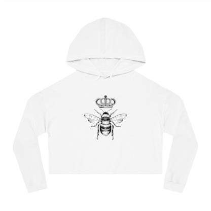 QB CLASSY QUEEN BEE Cropped Hooded Sweatshirt