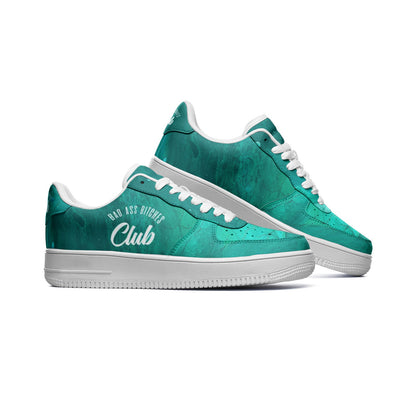 BAD ASS BITCHES CLUB Low Top Leather Sneakers