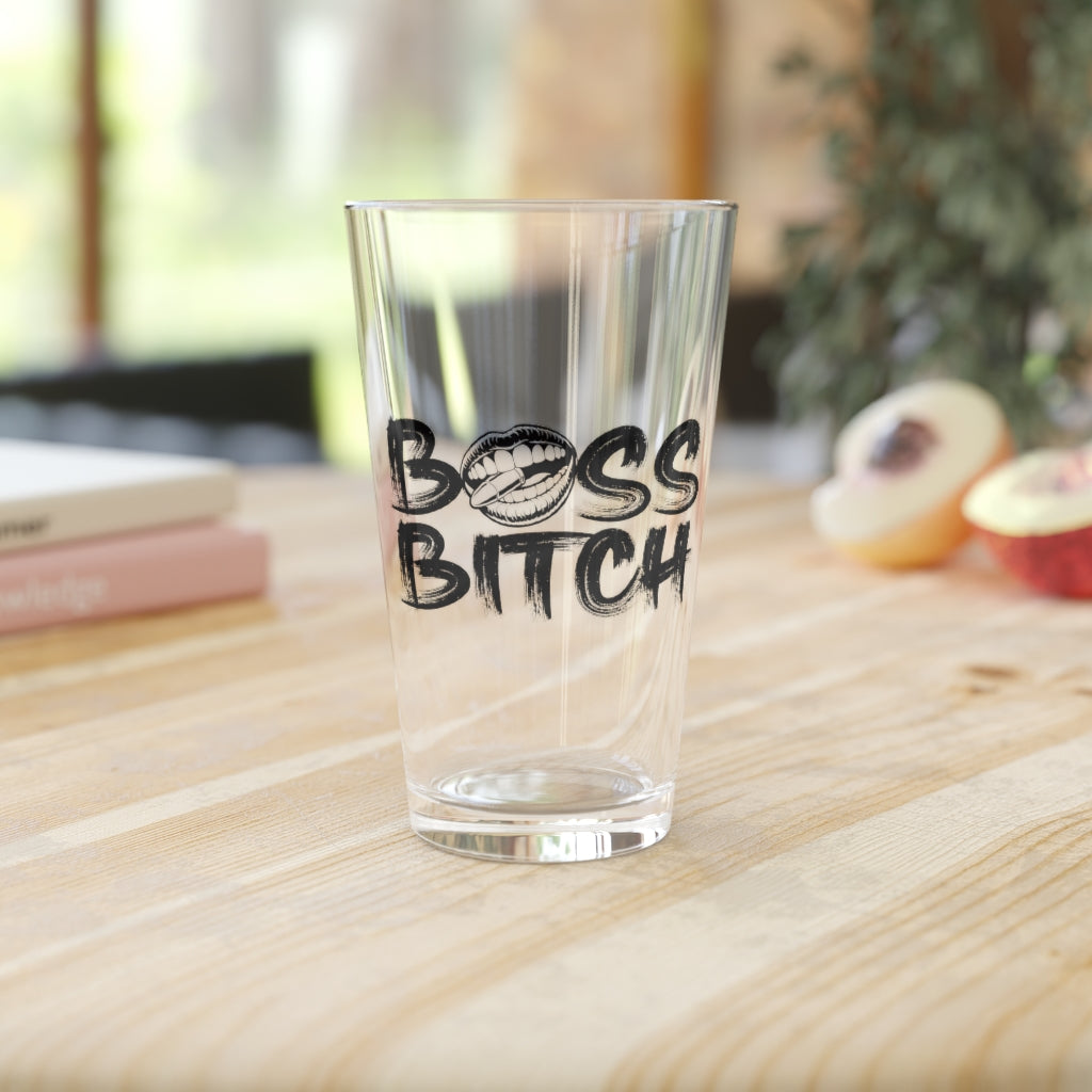 BOSS BITCH PINT GLASS