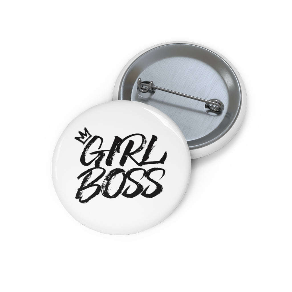 GIRL BOSS Pin Buttons