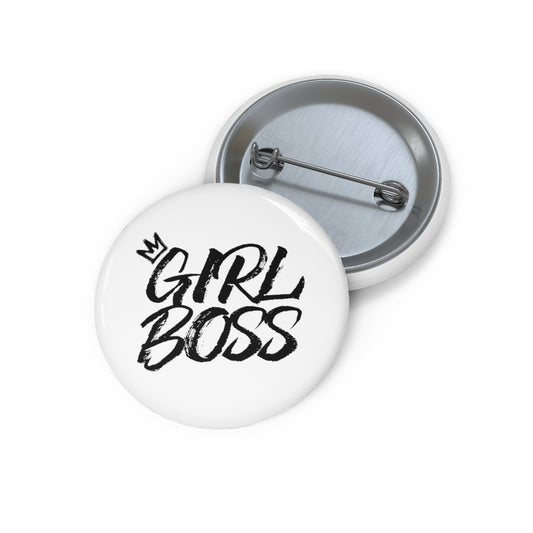 GIRL BOSS Pin Buttons