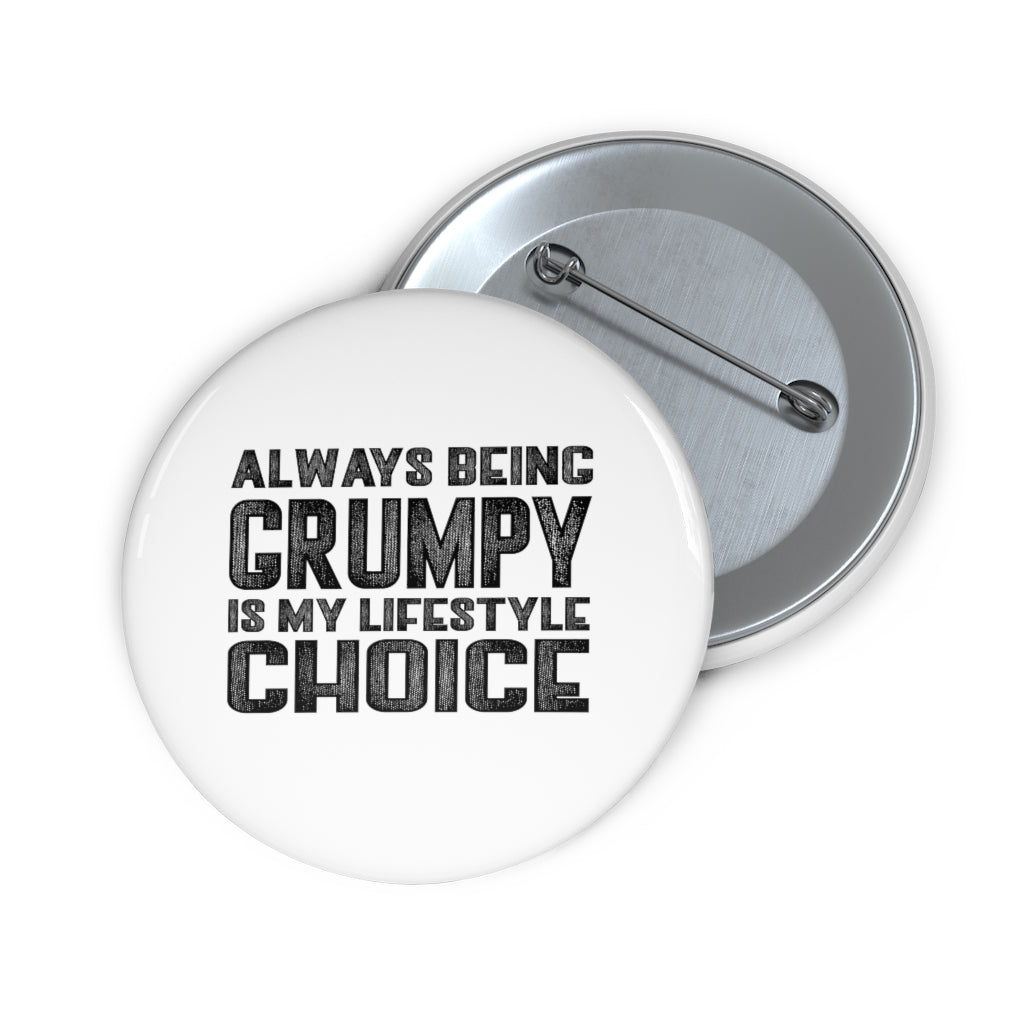 GRUMPY LIFESTYLE Pin Buttons