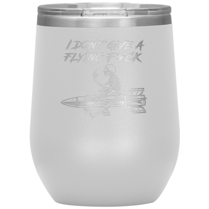 FLYING F*CK WINE TUMBLER