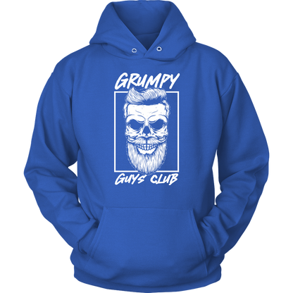GRUMPY GUYS CLUB SKULL HOODIE