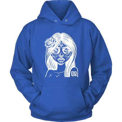 QB CLASSY DAY OF THE DEAD HOODIE