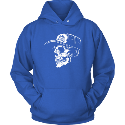 BAD ASS HUMAN SKULLCAP HOODIE