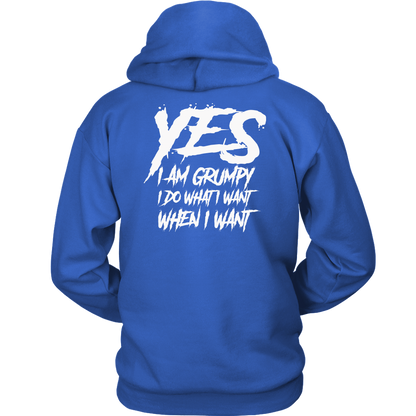 YES I AM GRUMPY HOODIE