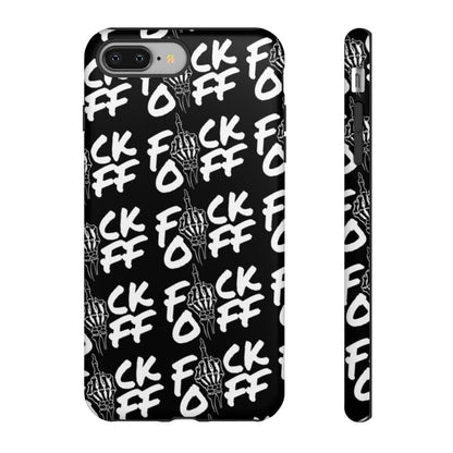 F*CK OFF BLACK Tough Case