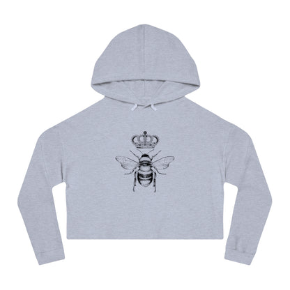 QB CLASSY QUEEN BEE Cropped Hooded Sweatshirt