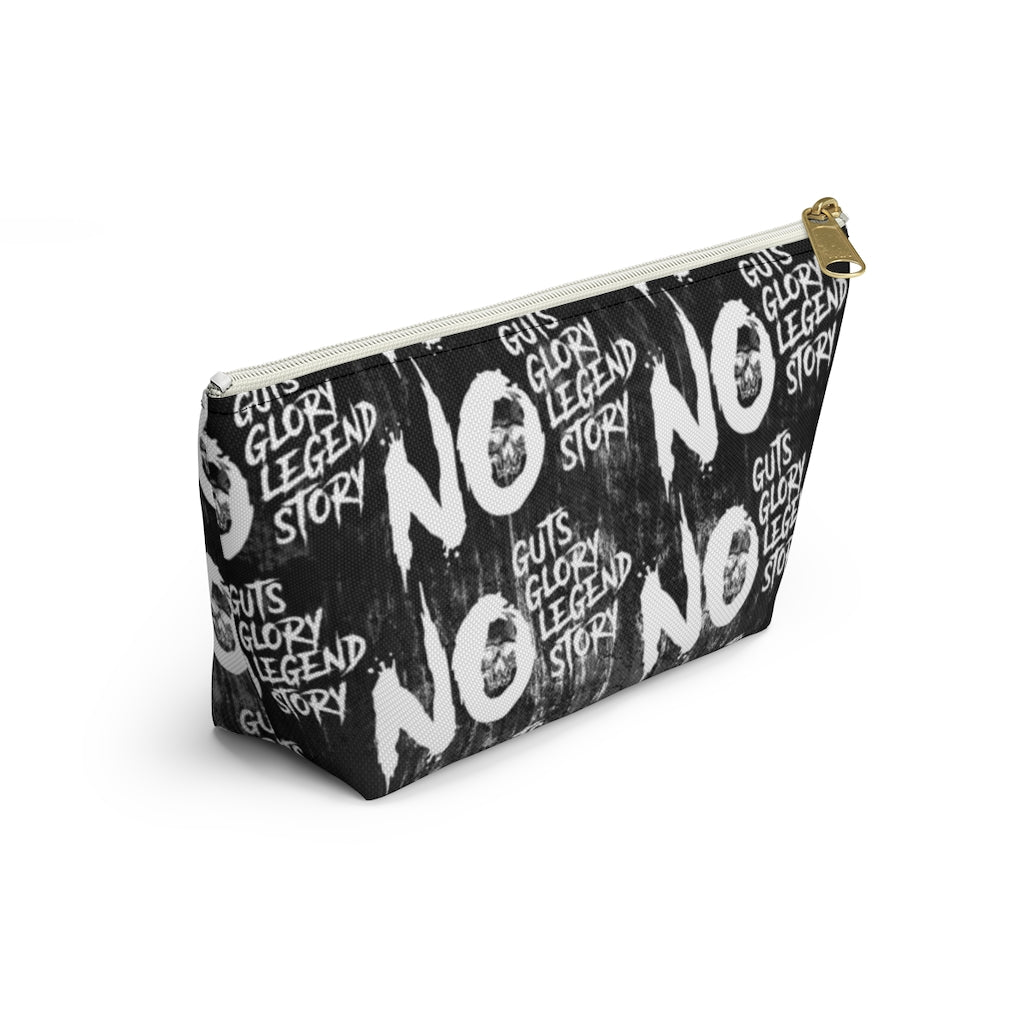 NO GUTS NO GLORY Accessory Pouch w T-bottom