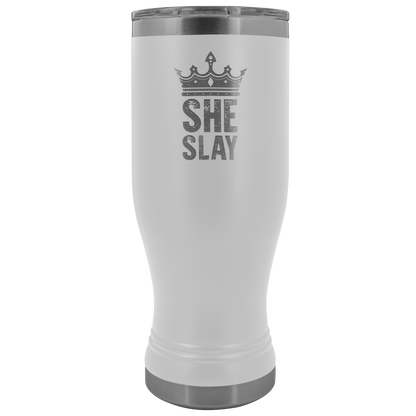 SHE SLAY TUMBLER
