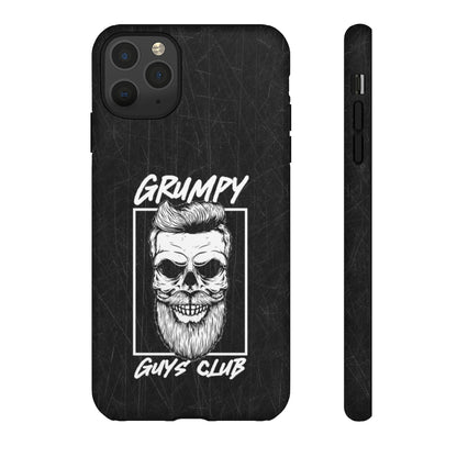 GRUMPY GUYS CLUB SKULL Tough Phone Case