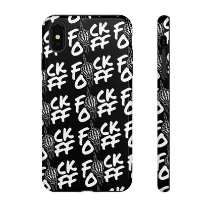F*CK OFF BLACK Tough Case
