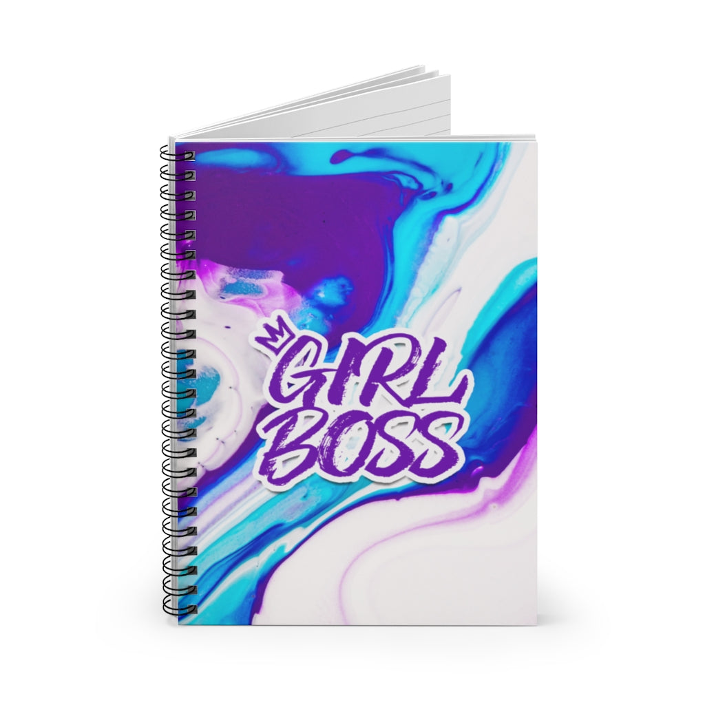 GIRL BOSS Spiral Notebook - Ruled Line