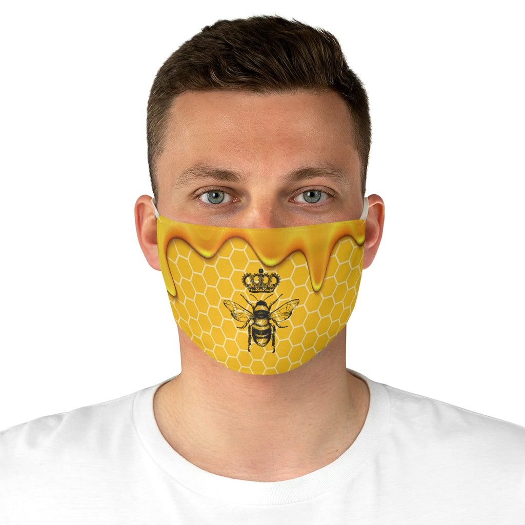 QB CLASSY QUEEN BEE Fabric Face Mask