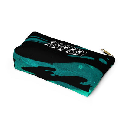 QUEEN BITCH TATTOO TITLE GRAFFITI Accessory Pouch