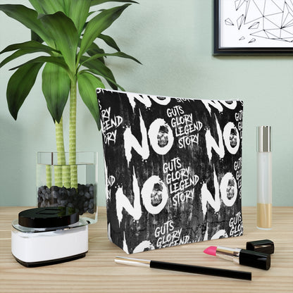 NO GUTS NO GLORY Cotton Cosmetic Bag