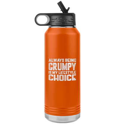 GRUMPY LIFESTYLE 32 0Z WATER BOTTLE