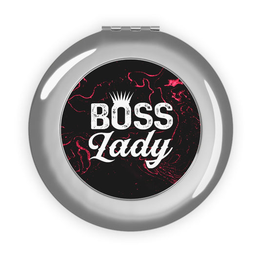 BOSS LADY Compact Travel Mirror