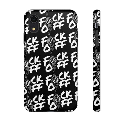 F*CK OFF BLACK Tough Case