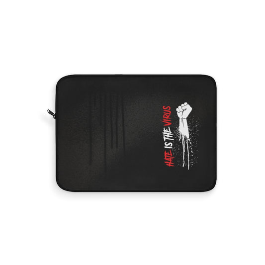 HATE IS THE VIRUS DRIP Laptop Sleeve