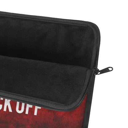 KEEP CALM AND F*CK OFF Laptop Sleeve