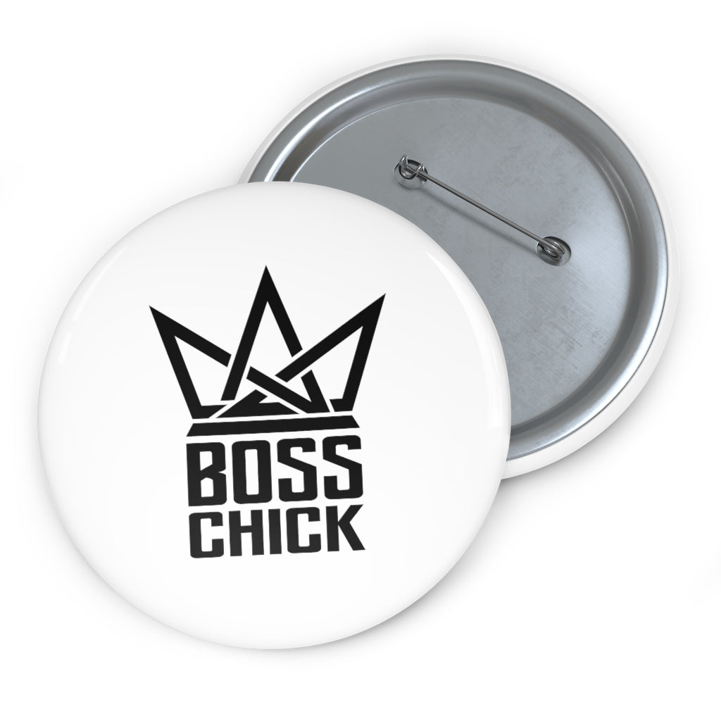 BOSS CHICK Pin Buttons