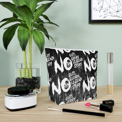 NO GUTS NO GLORY Cotton Cosmetic Bag