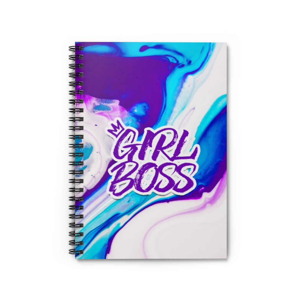 GIRL BOSS Spiral Notebook - Ruled Line