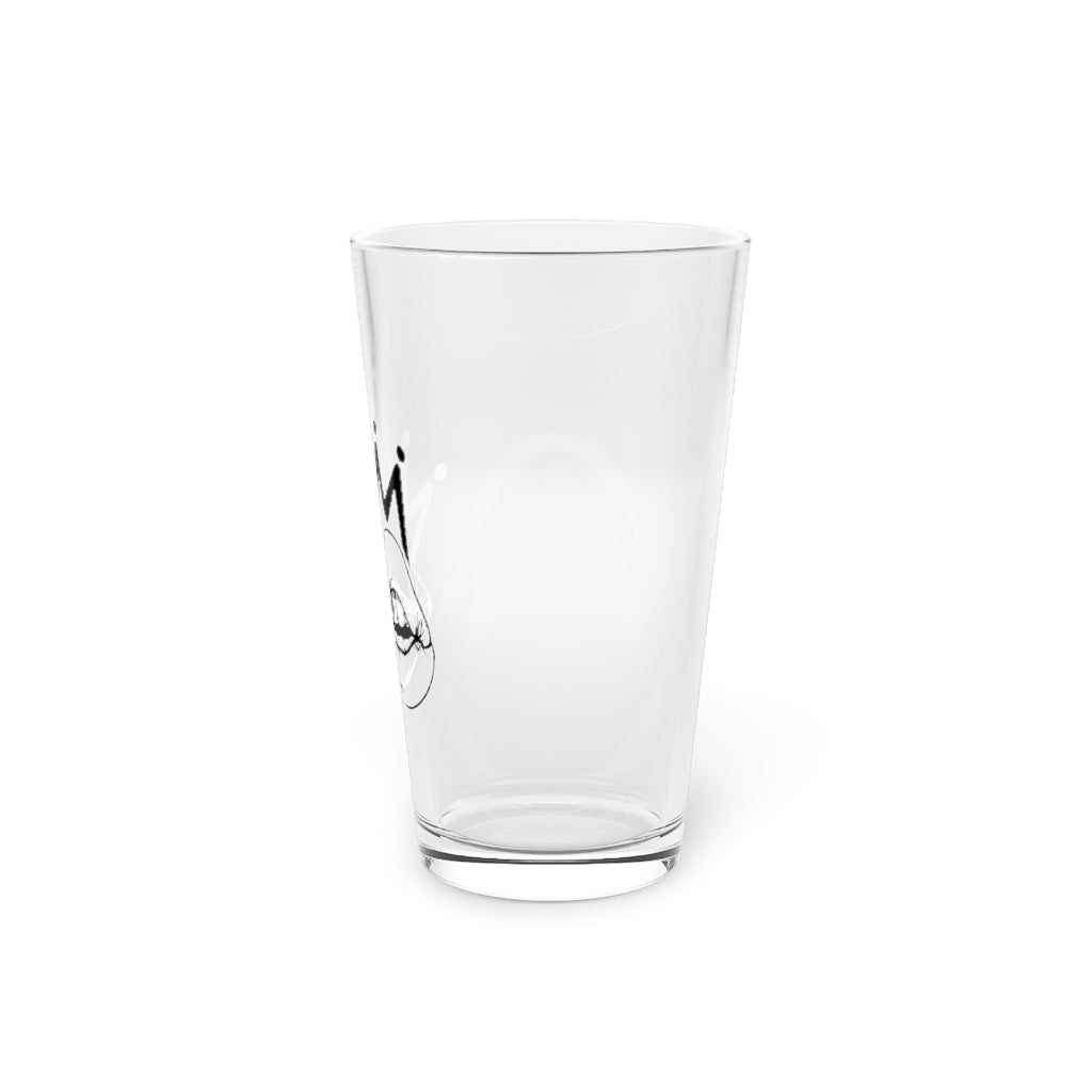 QUEEN BITCH TATTOO PINT GLASS