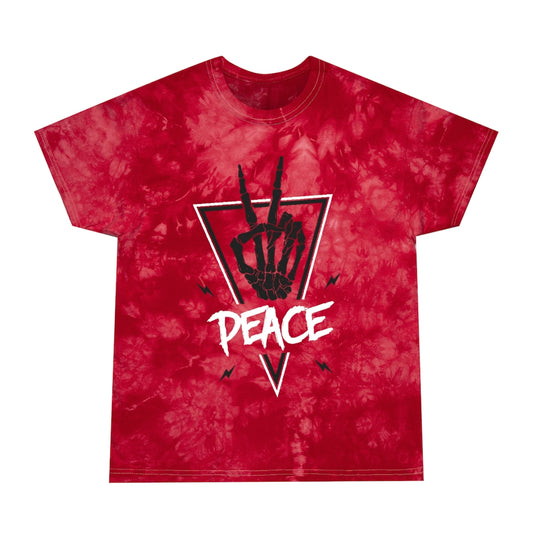 PEACE OUT Tie-Dye Tee