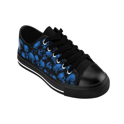 GRUMPY ASS GUYS CLUB BLUE SKULL Men's Sneakers