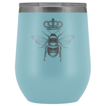 QB CLASSY QUEEN BEE LIMITED EDITION WINE TUMBLER