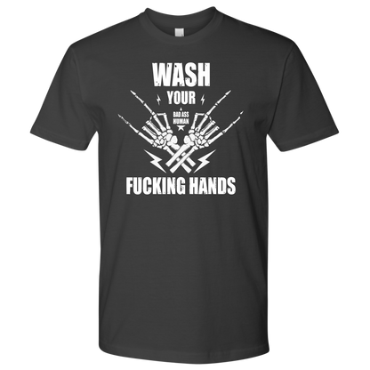 WASH YOUR ROCK HANDS TSHIRT