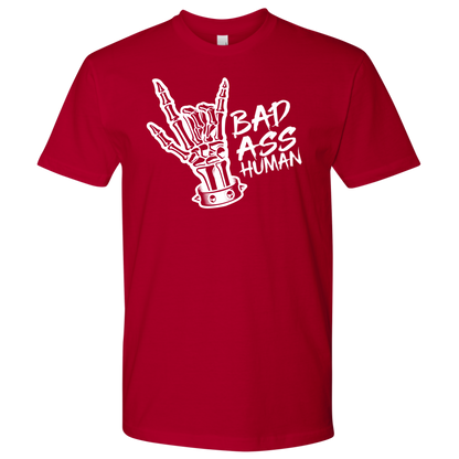 BAD ASS HUMAN SKULL HAND TSHIRT
