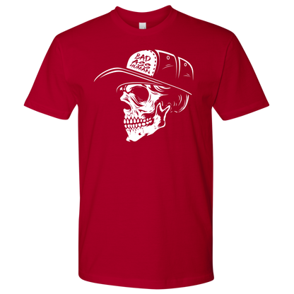 BAD ASS HUMAN SKULLCAP TSHIRT