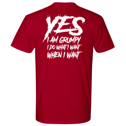 YES I AM GRUMPY TSHIRT
