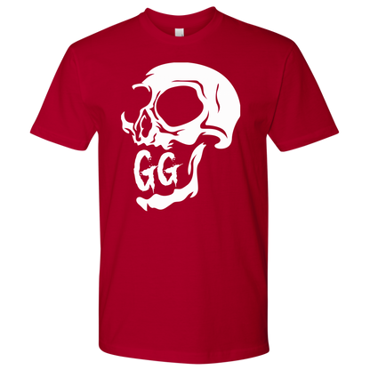 GRUMPY GUY CREEPY SKULL TSHIRT