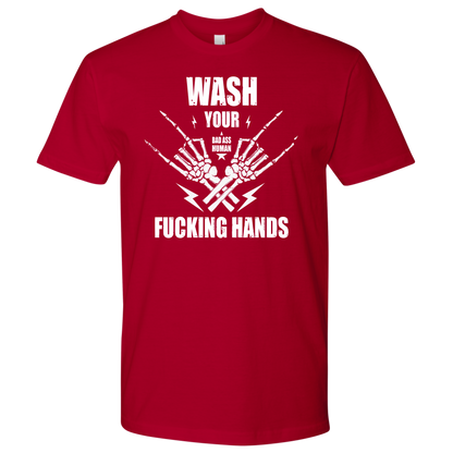 WASH YOUR ROCK HANDS TSHIRT