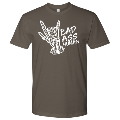 BAD ASS HUMAN SKULL HAND TSHIRT