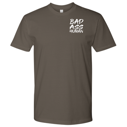 BAD ASS HUMAN SKULL ROCK TSHIRT