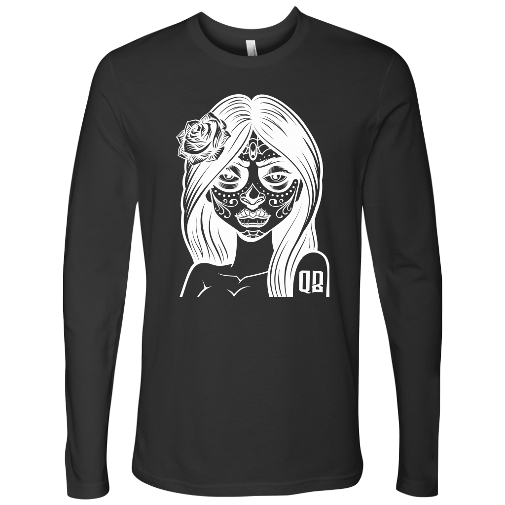 QB CLASSY DAY OF THE DEAD LONG SLEEVE