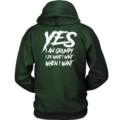 YES I AM GRUMPY HOODIE